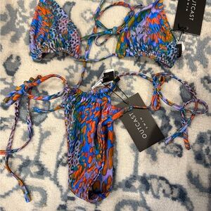 Outcast Swim Colorful Bikini Set